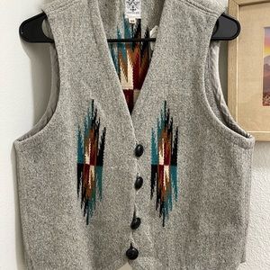 Vintage Ortega’s Chimayo Wool Vest